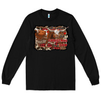 Black all i want for christmas is a cow Long Sleeve Tee - RanaPortraitStore