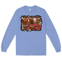 Colony Blue all i want for christmas is a cow Long Sleeve Tee - RanaPortraitStore