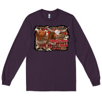 Plum all i want for christmas is a cow Long Sleeve Tee - RanaPortraitStore
