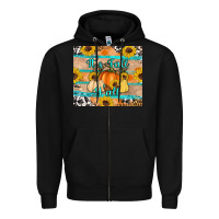 Black it's fall y'all Zipper Hoodie - Artiststas