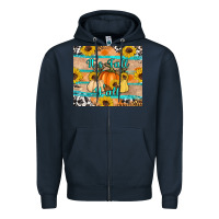 Navy it's fall y'all Zipper Hoodie - Artiststas