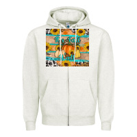 Oatmeal Heather it's fall y'all Zipper Hoodie - Artiststas