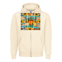 Sandshell it's fall y'all Zipper Hoodie - Artiststas