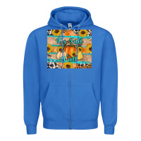 True Royal it's fall y'all Zipper Hoodie - Artiststas