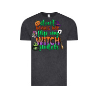 Vintage Black dont make me flip my witch switch Vintage Tee - CowGirlArtShop