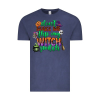 Vintage Denim dont make me flip my witch switch Vintage Tee - CowGirlArtShop