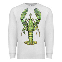 Oatmeal Heather lobster Premium Sweatshirt - BarkalooDesign