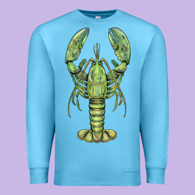 Lobster Premium Sweatshirt Designed By Barkaloodesign
