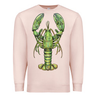 Pale Pink lobster Premium Sweatshirt - BarkalooDesign