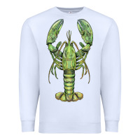 White lobster Premium Sweatshirt - BarkalooDesign