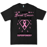 Black I am a Breast Cancer Survivor What is Your Superpower Premium Tee - Bettercallsaul