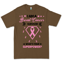 I Am A Breast Cancer Survivor What Is Your Superpower Premium Tee | Teevron