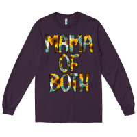 Plum Mama of Both Long Sleeve Tee - CowCowDesign
