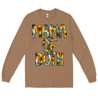 Toasted Coconut Mama of Both Long Sleeve Tee - CowCowDesign