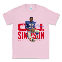 Bubblegum Pink O.J. Simpson Classic Tee - trangStudio
