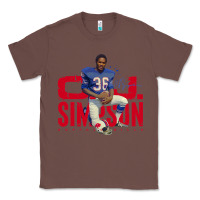 Chestnut O.J. Simpson Classic Tee - trangStudio