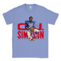 Colony Blue O.J. Simpson Classic Tee - trangStudio