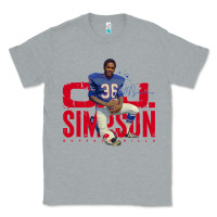 Heather Grey O.J. Simpson Classic Tee - trangStudio
