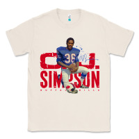 Natural O.J. Simpson Classic Tee - trangStudio