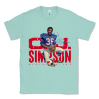 Seafoam O.J. Simpson Classic Tee - trangStudio