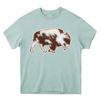 Arona Cowhide Bison Silhouette Heavy Core Tee - Bettercallsaul