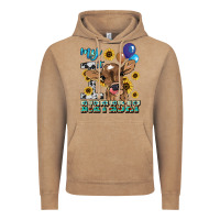 Vintage Coffee My first Birthday baby cow sunflower Vintage Hoodie - HowdyJamesFarm