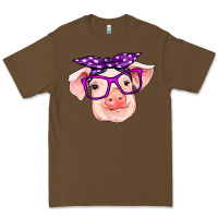 Cacao pig with bandana Premium Tee - RanaPortraitStore
