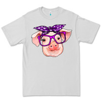 Dove Grey pig with bandana Premium Tee - RanaPortraitStore