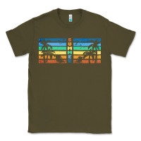 Army Green retro summer Classic Tee - TumblerDesignByShophia