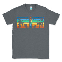 Charcoal Heather retro summer Classic Tee - TumblerDesignByShophia