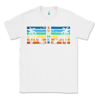 White retro summer Classic Tee - TumblerDesignByShophia