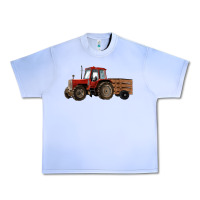Grape Ice farm tractor Urban Heavy Tee - RanaPortraitStore