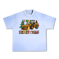 Grape Ice i dig christmas bulldozer Urban Heavy Tee - CowGirlArtShop