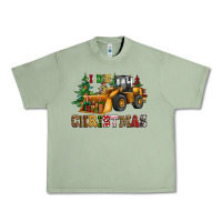 I Dig Christmas Bulldozer Urban Heavy Tee | Teevron