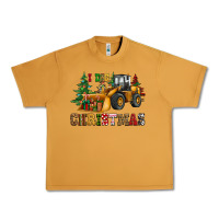 Peanut Butter i dig christmas bulldozer Urban Heavy Tee - CowGirlArtShop