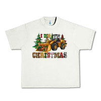 Pistachio i dig christmas bulldozer Urban Heavy Tee - CowGirlArtShop