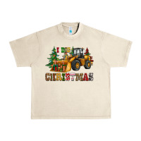 Sandshell i dig christmas bulldozer Urban Heavy Tee - CowGirlArtShop