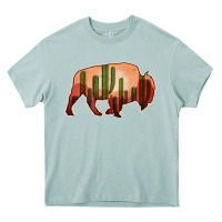 Arona Cactus Bison Silhouette Heavy Core Tee - Bettercallsaul