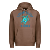 Chestnut sanibel island beach design  sea turtle illustration gift pullover hoo Premium Hoodie - trangStudio