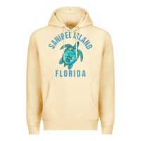 Pina Colada sanibel island beach design  sea turtle illustration gift pullover hoo Premium Hoodie - trangStudio