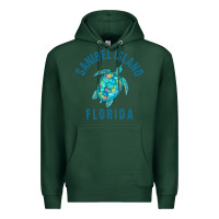 Sports Green sanibel island beach design  sea turtle illustration gift pullover hoo Premium Hoodie - trangStudio