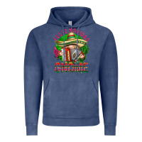 Vintage Denim Feliz Navidad gnome Mexico Vintage Hoodie - HowdyJamesFarm