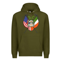 Army Green Ancient Order of Hibernians Premium Premium Hoodie - trangStudio