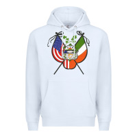 White Ancient Order of Hibernians Premium Premium Hoodie - trangStudio
