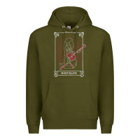 Army Green adventure time halloween marceline tarot card Premium Hoodie - trangStudio