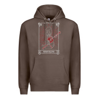 Coffee adventure time halloween marceline tarot card Premium Hoodie - trangStudio