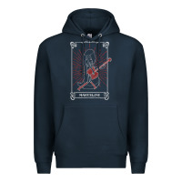 Navy adventure time halloween marceline tarot card Premium Hoodie - trangStudio