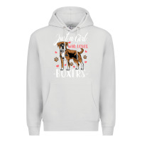 Dove Grey Kids Boxer Dog Just A Girl Who Loves Boxers Gift Premium Hoodie - trangStudio