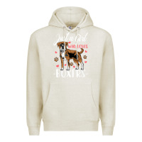 Oatmeal Heather Kids Boxer Dog Just A Girl Who Loves Boxers Gift Premium Hoodie - trangStudio