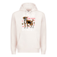 Pale Pink Kids Boxer Dog Just A Girl Who Loves Boxers Gift Premium Hoodie - trangStudio